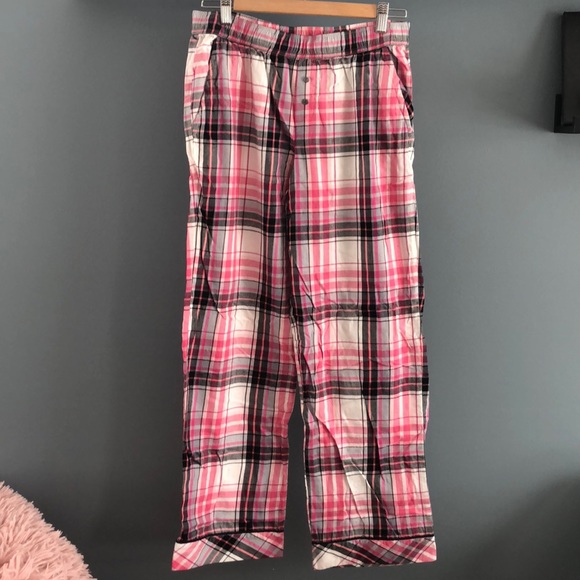 victoria secret plaid pajama pants
